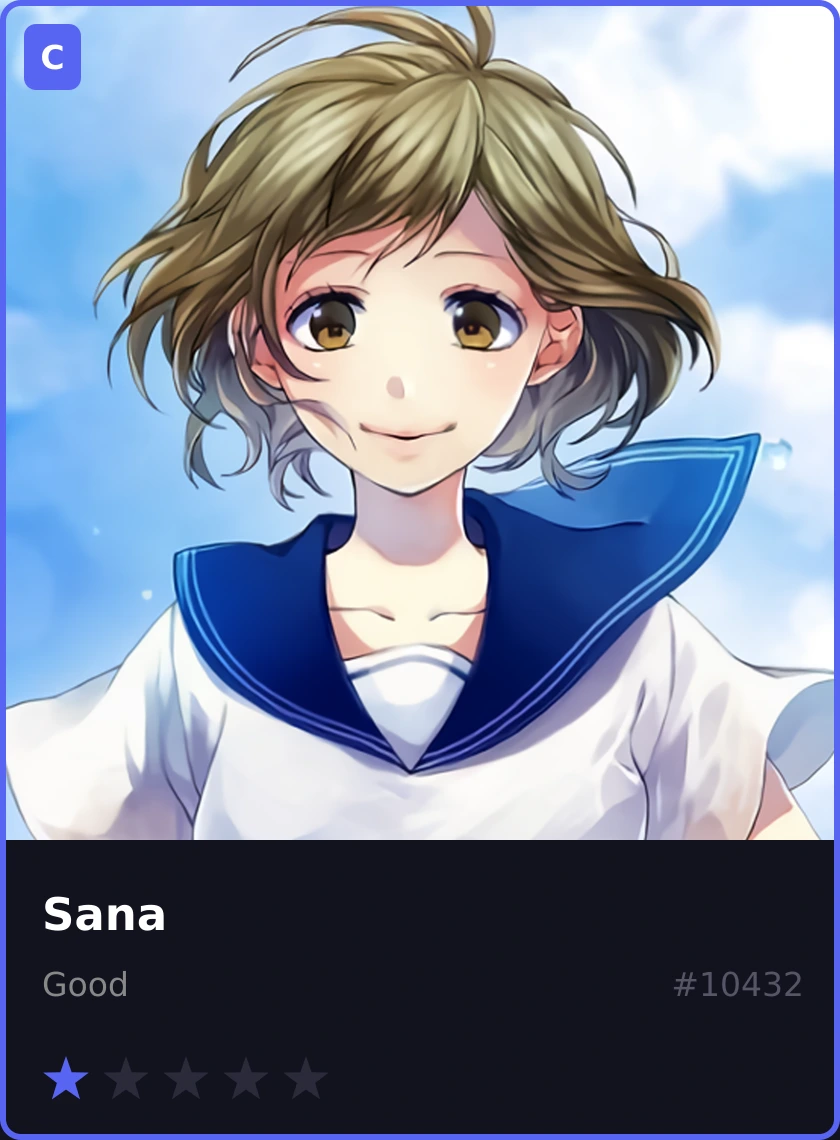 Kartu Sana, rarity Common