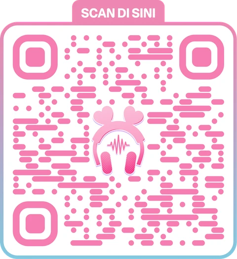 QR code undangan server Discord HoneyWorks Indonesia