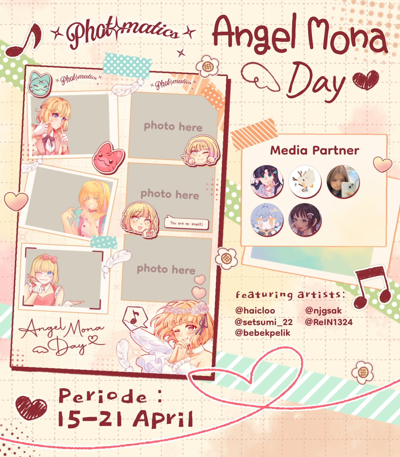 Photostrip dari fan event komunitas